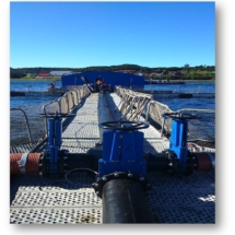 Instalación Válvulas de paso Salmoducto